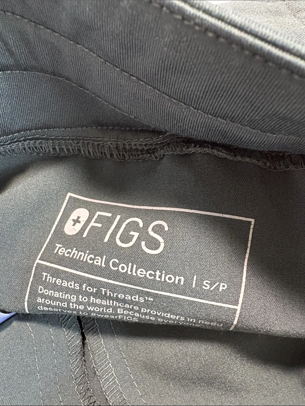 FIGS Zamora Petite Jogger Scrub Bottoms W22SW2012P size Small/Petite